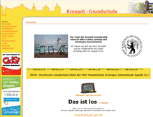 Tablet Screenshot of kronach-grundschule.de